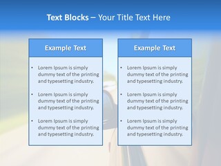Mirror Zoom Blurred PowerPoint Template