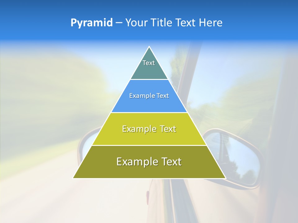 Mirror Zoom Blurred PowerPoint Template