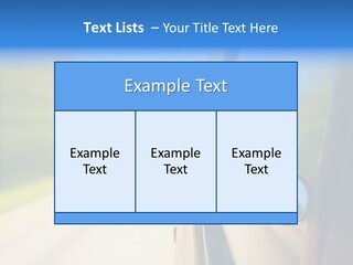 Mirror Zoom Blurred PowerPoint Template
