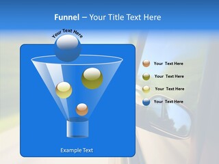 Mirror Zoom Blurred PowerPoint Template