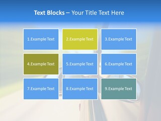 Mirror Zoom Blurred PowerPoint Template