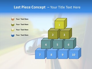 Mirror Zoom Blurred PowerPoint Template