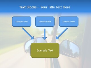 Mirror Zoom Blurred PowerPoint Template