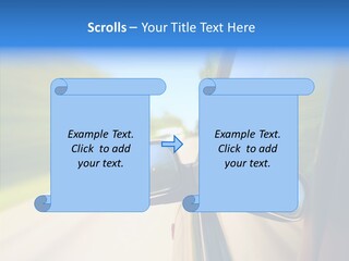 Mirror Zoom Blurred PowerPoint Template
