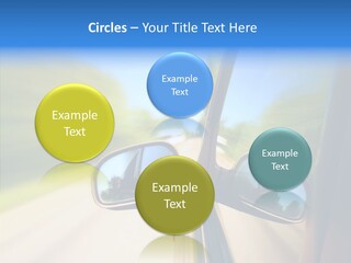Mirror Zoom Blurred PowerPoint Template