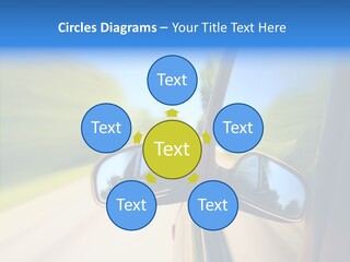 Mirror Zoom Blurred PowerPoint Template
