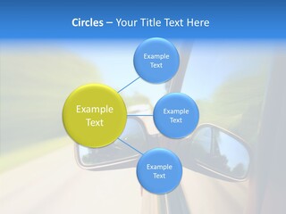 Mirror Zoom Blurred PowerPoint Template