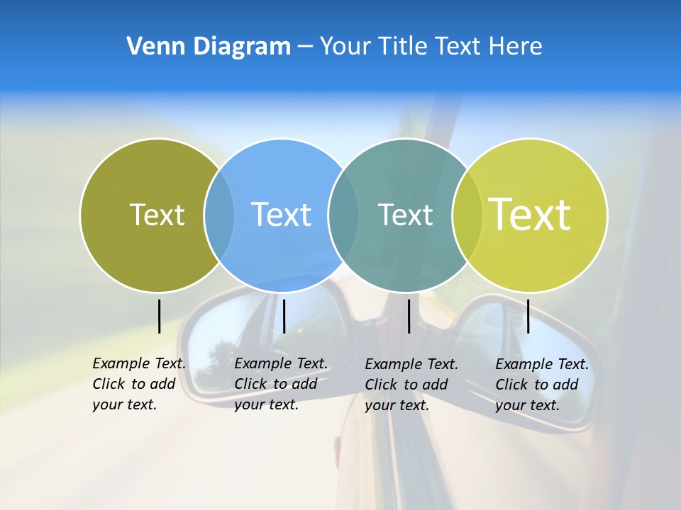 Mirror Zoom Blurred PowerPoint Template