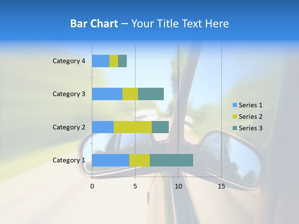 Mirror Zoom Blurred PowerPoint Template