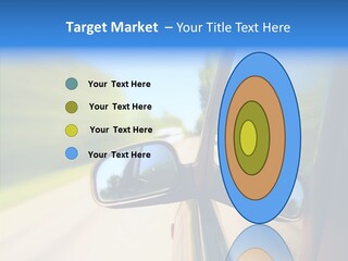 Mirror Zoom Blurred PowerPoint Template