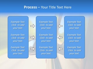 Mirror Zoom Blurred PowerPoint Template