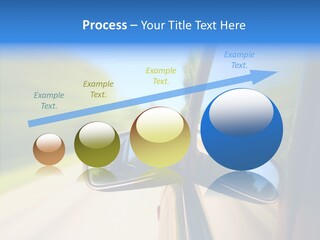 Mirror Zoom Blurred PowerPoint Template
