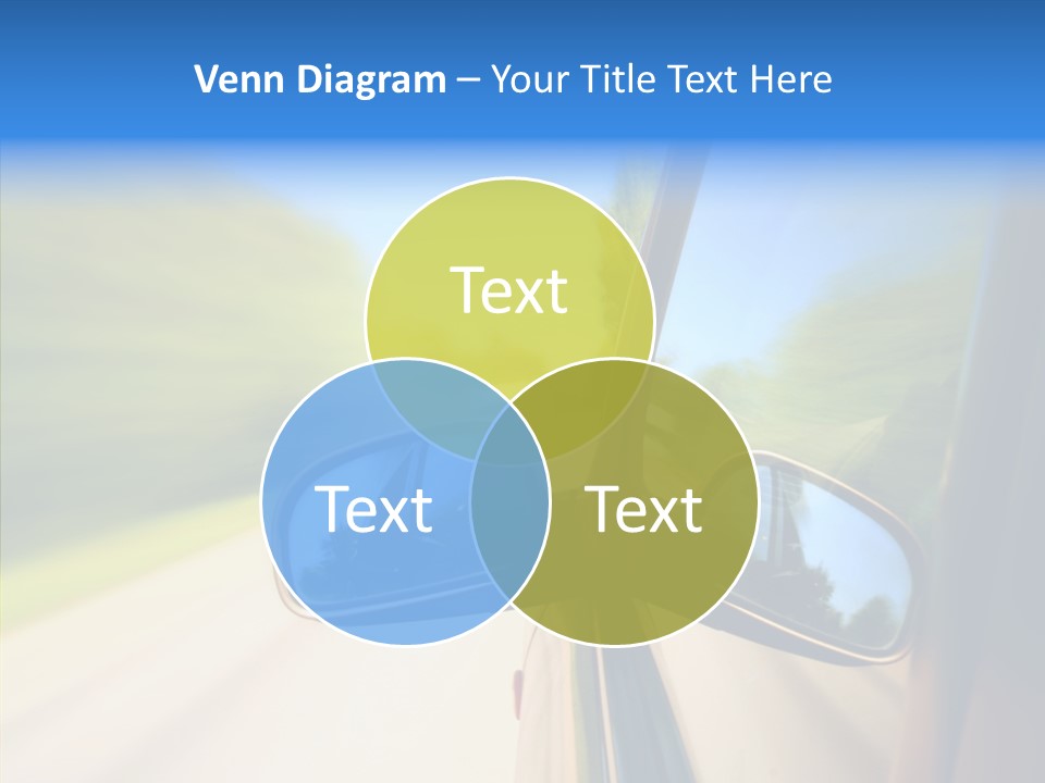 Mirror Zoom Blurred PowerPoint Template