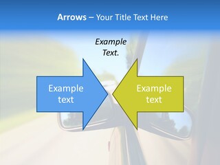 Mirror Zoom Blurred PowerPoint Template