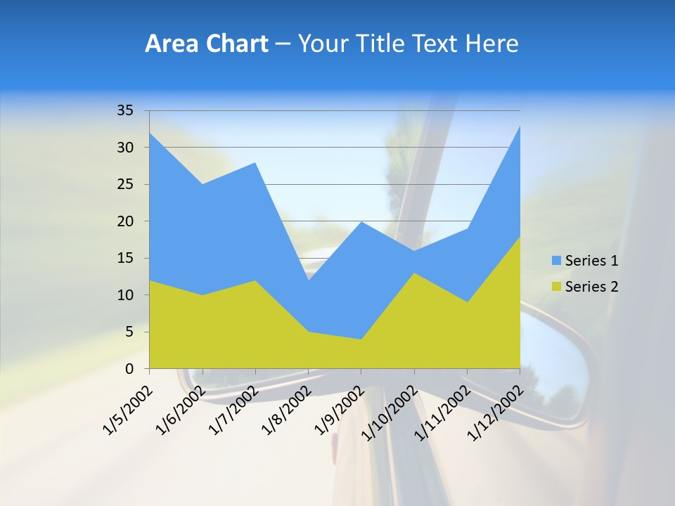 Mirror Zoom Blurred PowerPoint Template