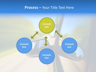 Mirror Zoom Blurred PowerPoint Template