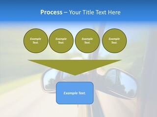Mirror Zoom Blurred PowerPoint Template