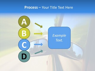 Mirror Zoom Blurred PowerPoint Template