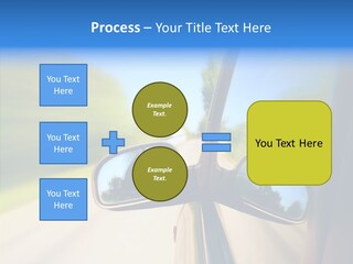 Mirror Zoom Blurred PowerPoint Template
