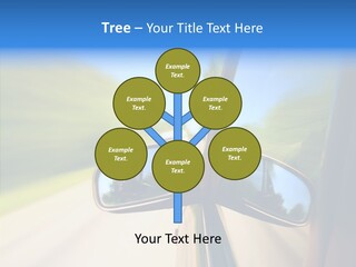 Mirror Zoom Blurred PowerPoint Template