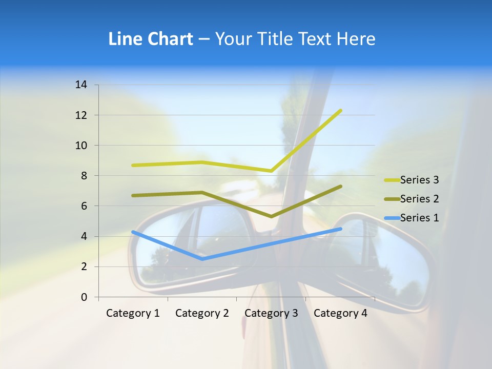Mirror Zoom Blurred PowerPoint Template