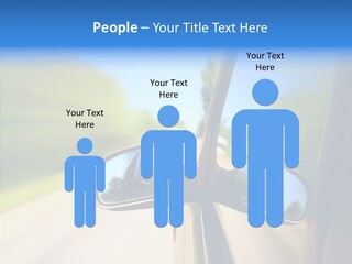 Mirror Zoom Blurred PowerPoint Template
