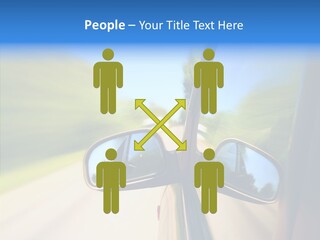Mirror Zoom Blurred PowerPoint Template