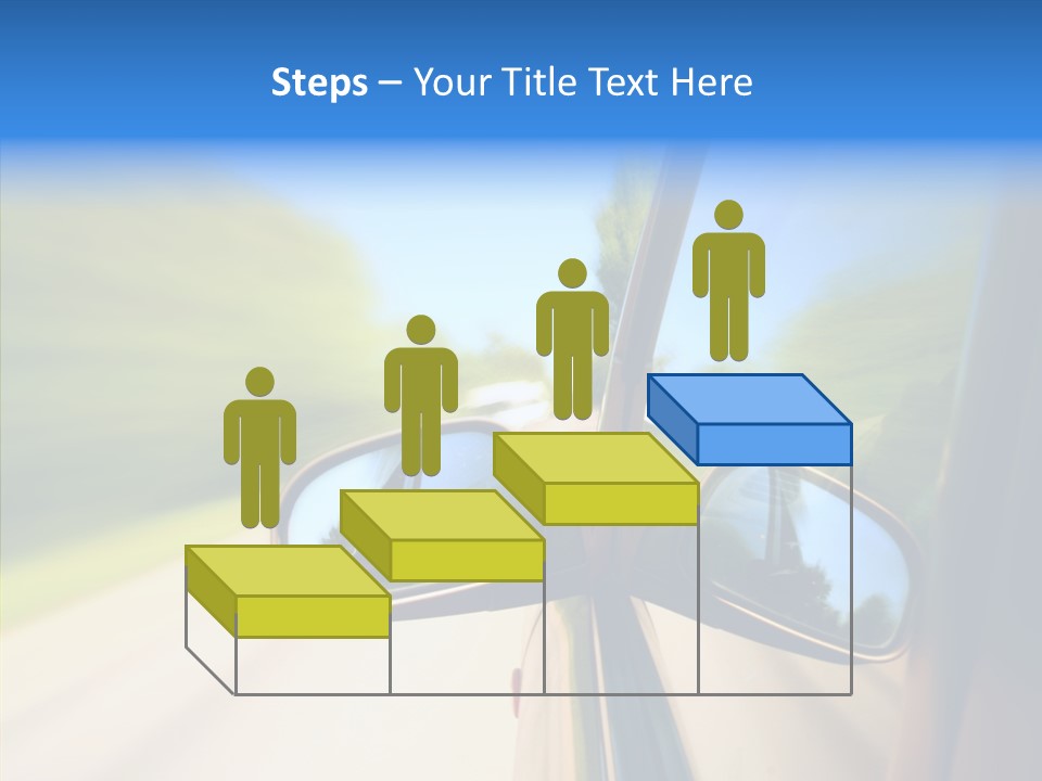 Mirror Zoom Blurred PowerPoint Template