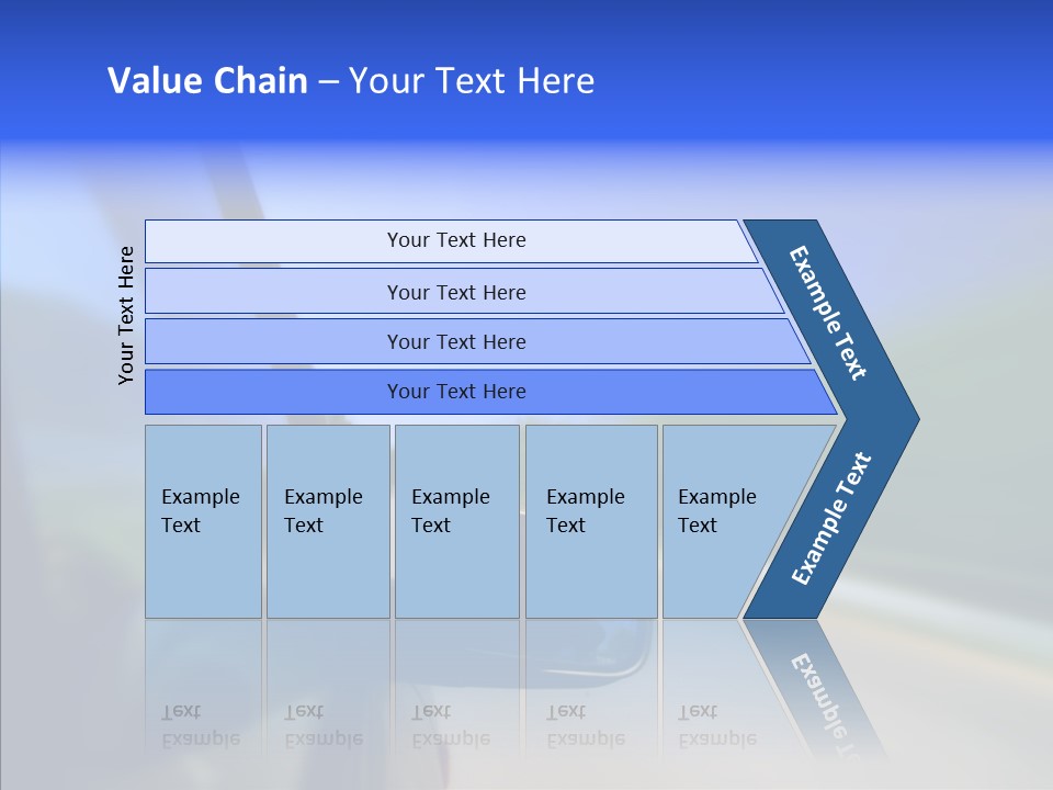 Blurred Highway Faster PowerPoint Template