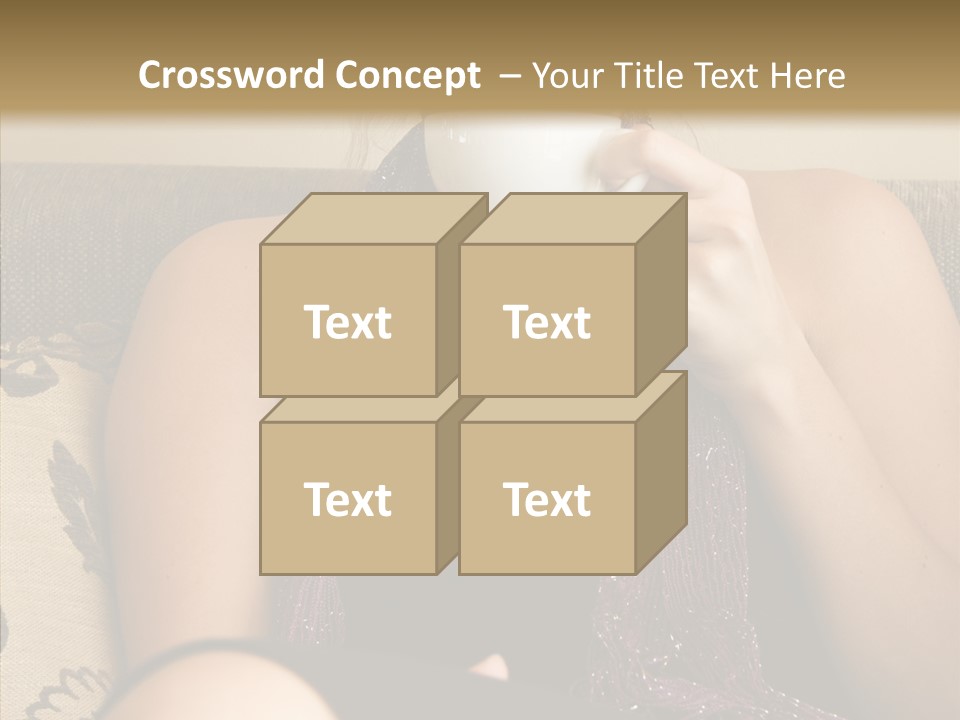 Makeup Cup Shop PowerPoint Template