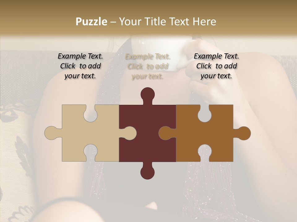 Makeup Cup Shop PowerPoint Template