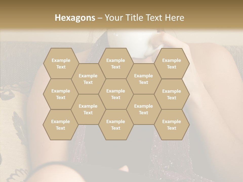 Makeup Cup Shop PowerPoint Template