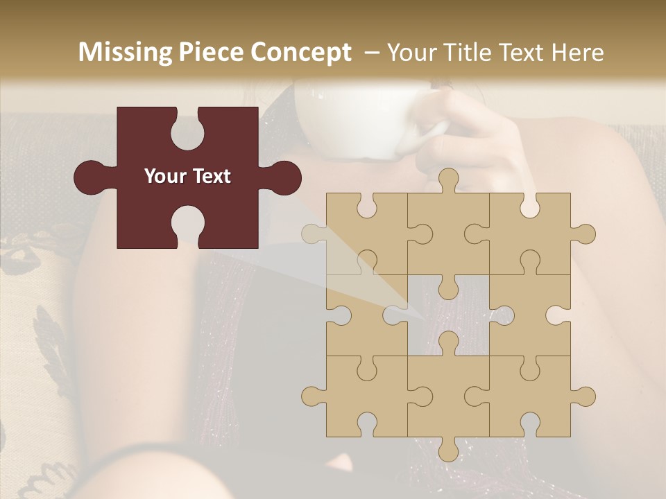 Makeup Cup Shop PowerPoint Template