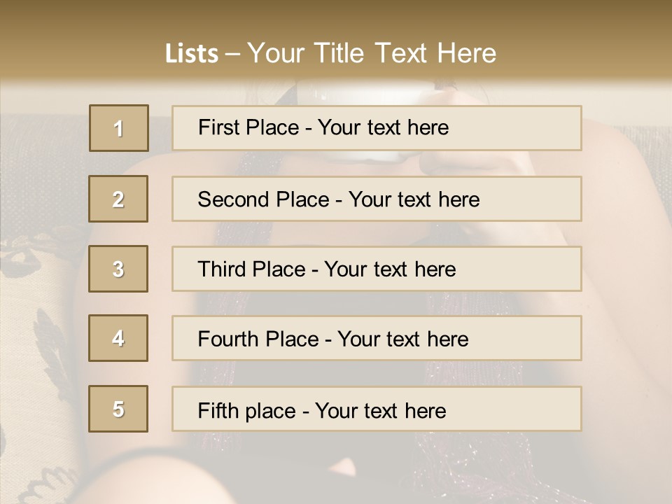 Makeup Cup Shop PowerPoint Template