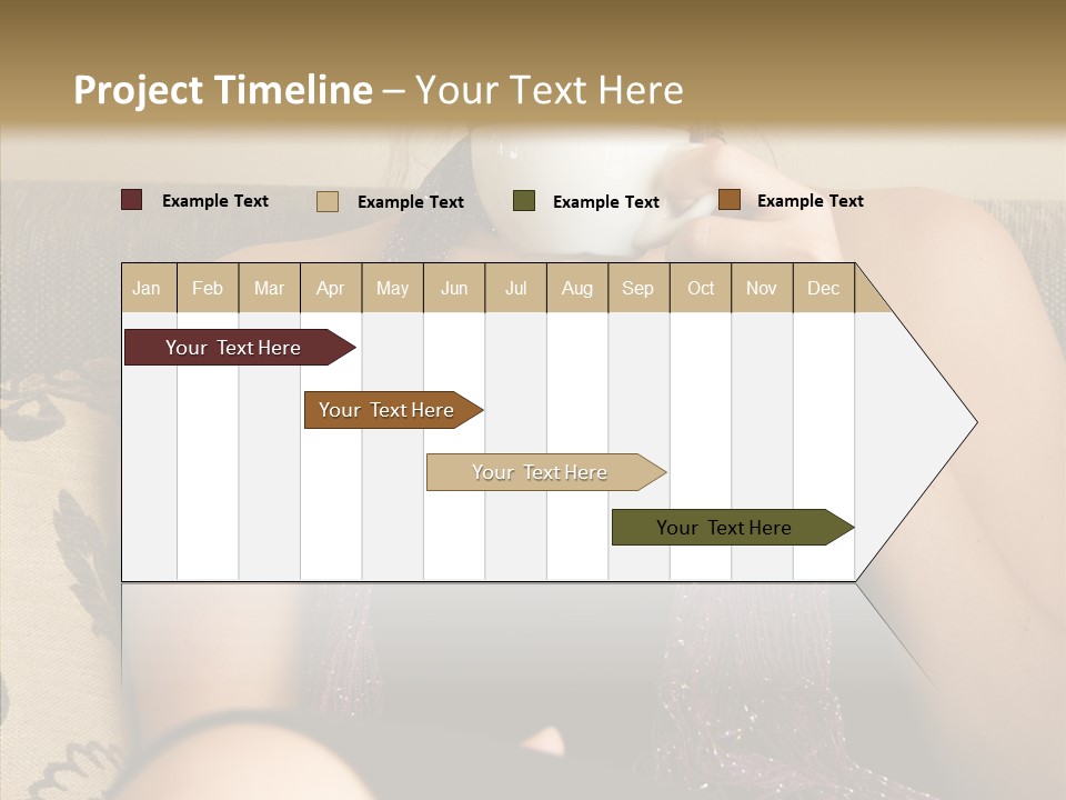 Makeup Cup Shop PowerPoint Template