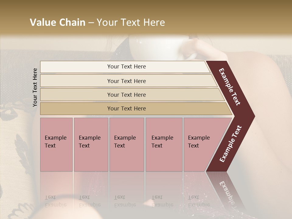 Makeup Cup Shop PowerPoint Template