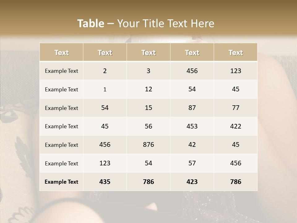 Makeup Cup Shop PowerPoint Template