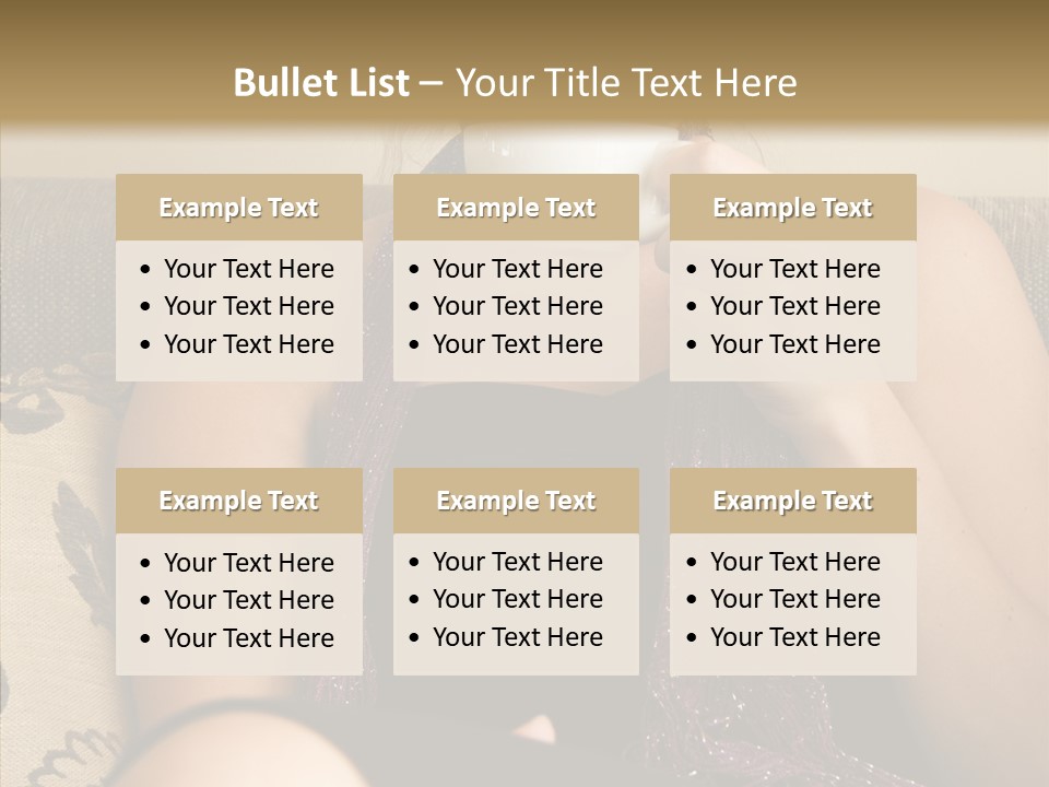 Makeup Cup Shop PowerPoint Template