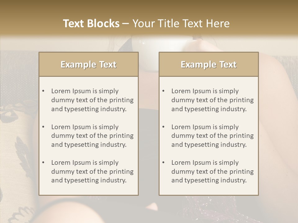 Makeup Cup Shop PowerPoint Template
