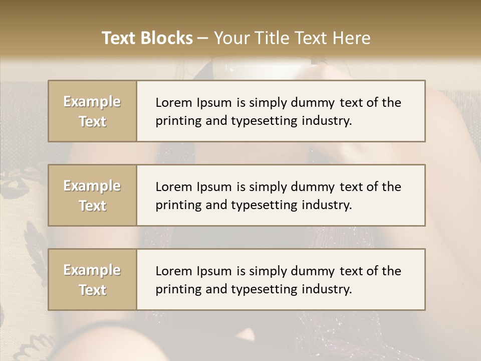 Makeup Cup Shop PowerPoint Template