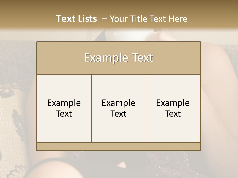 Makeup Cup Shop PowerPoint Template