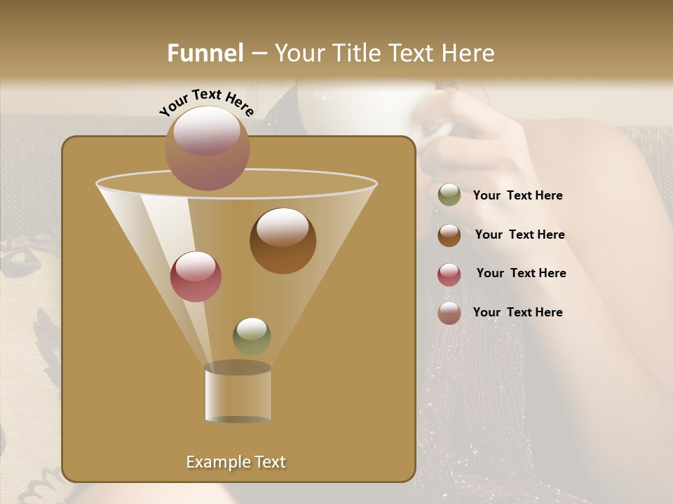 Makeup Cup Shop PowerPoint Template