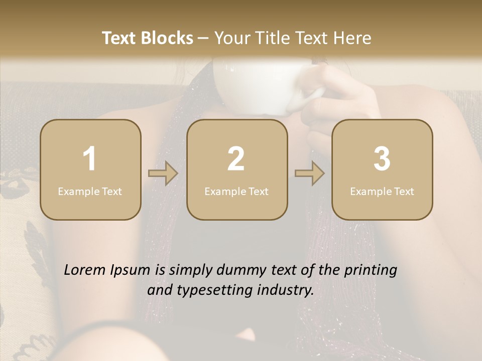 Makeup Cup Shop PowerPoint Template