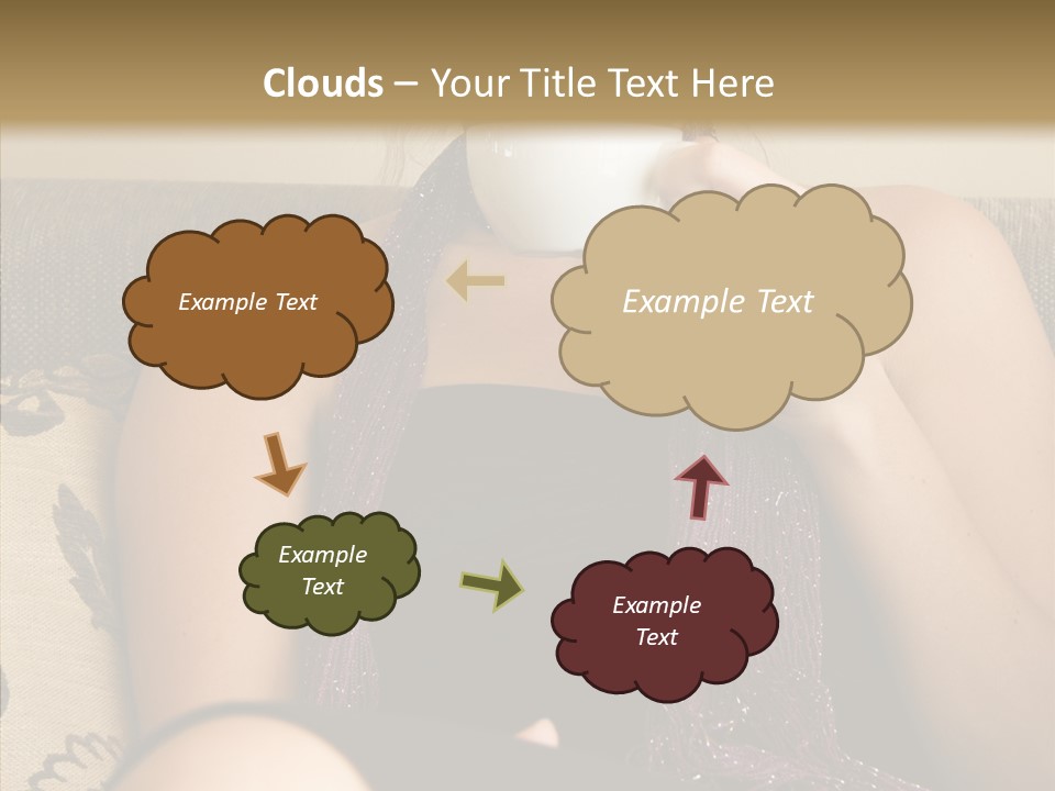 Makeup Cup Shop PowerPoint Template
