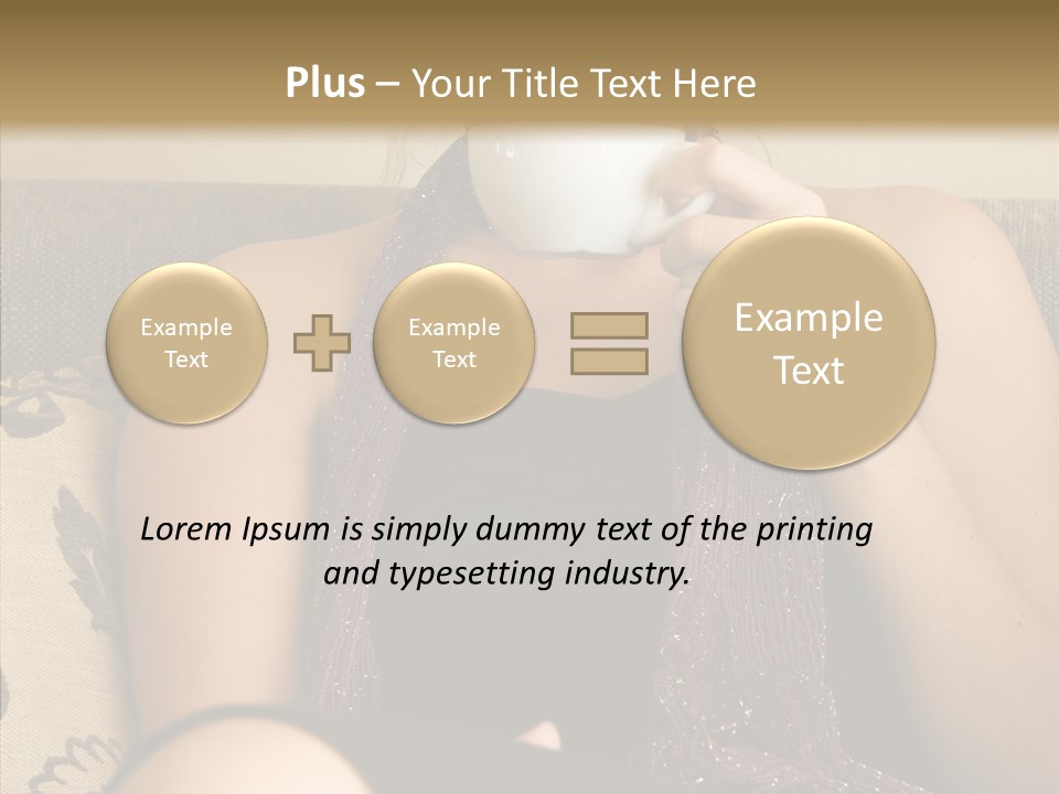 Makeup Cup Shop PowerPoint Template