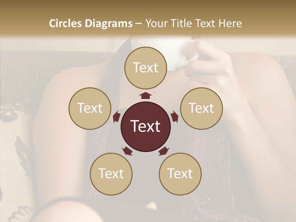 Makeup Cup Shop PowerPoint Template