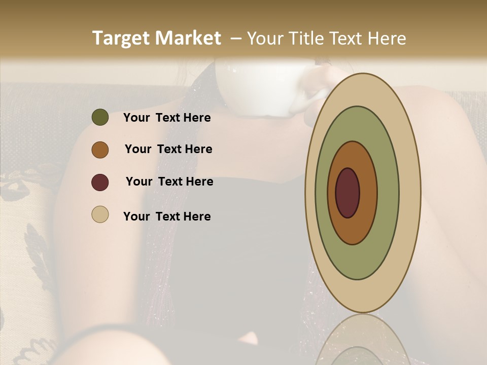 Makeup Cup Shop PowerPoint Template