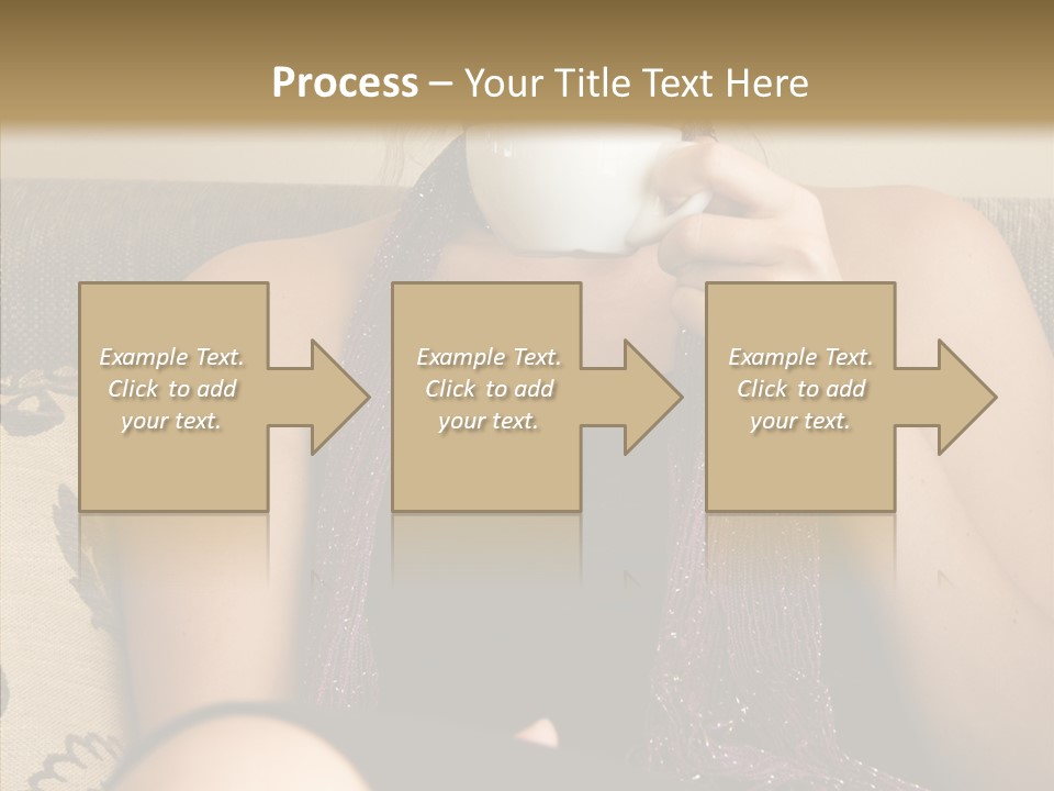 Makeup Cup Shop PowerPoint Template