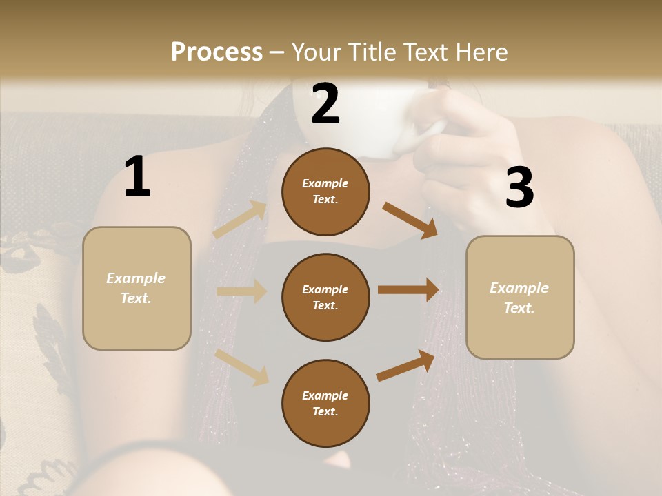 Makeup Cup Shop PowerPoint Template