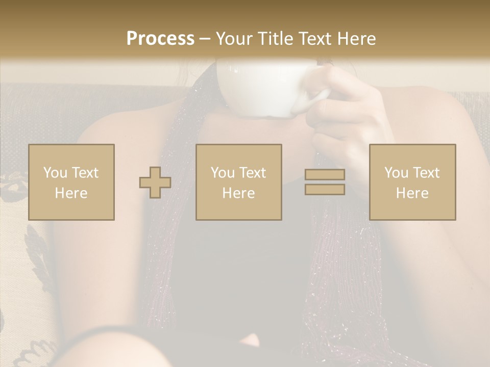 Makeup Cup Shop PowerPoint Template